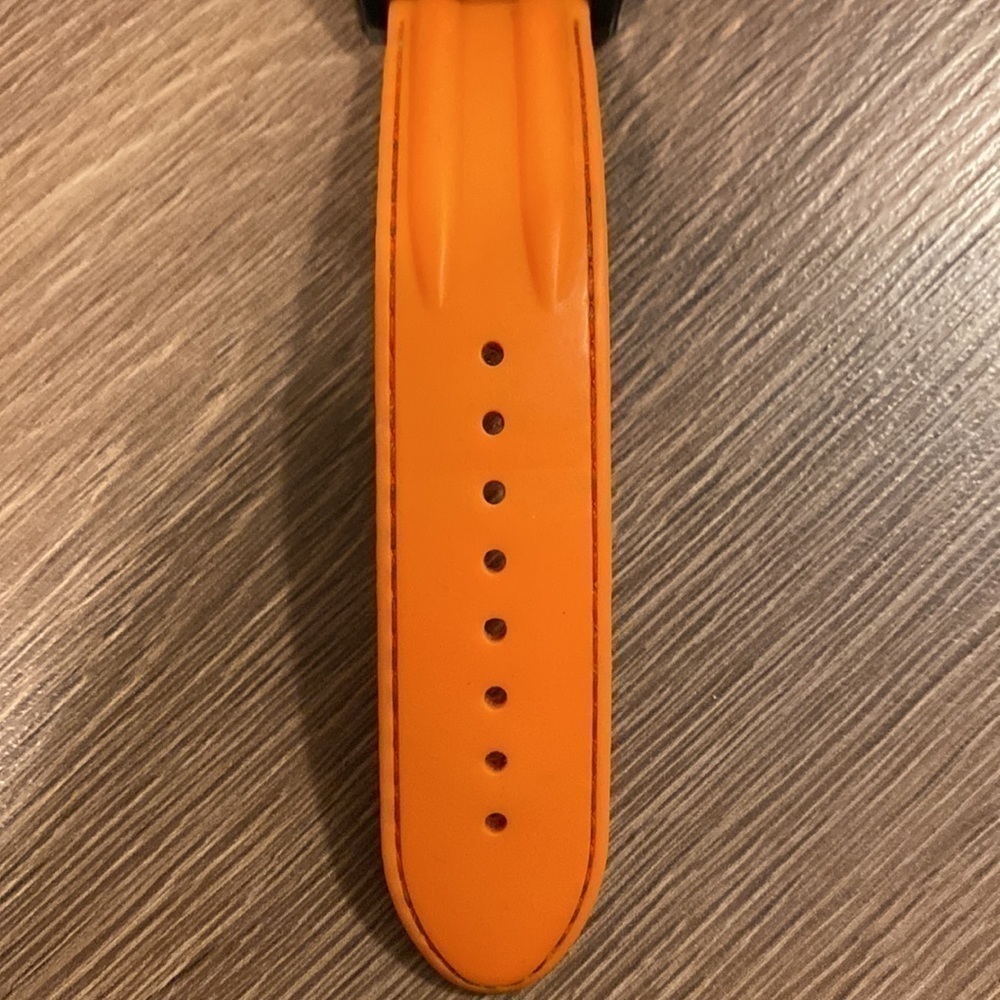 GUESS Speedway W18640G2 Chronograph Men’s Watch Orange - Picture 9 of 11